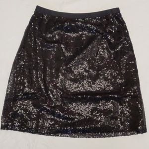 Pretty Guide Sequins Mini Skirt